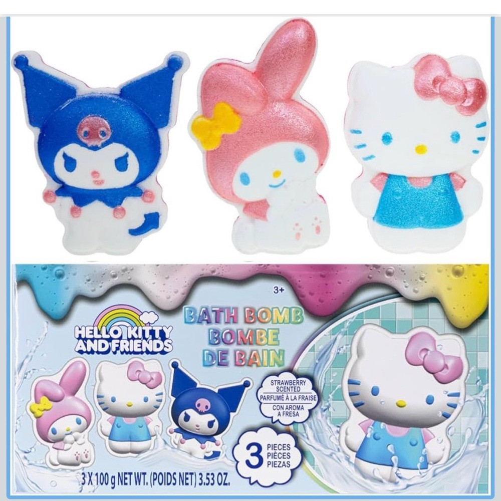 Hello Kitty and Friends Bath Bomb Set